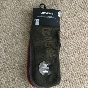 Converse no show socks 3 pair